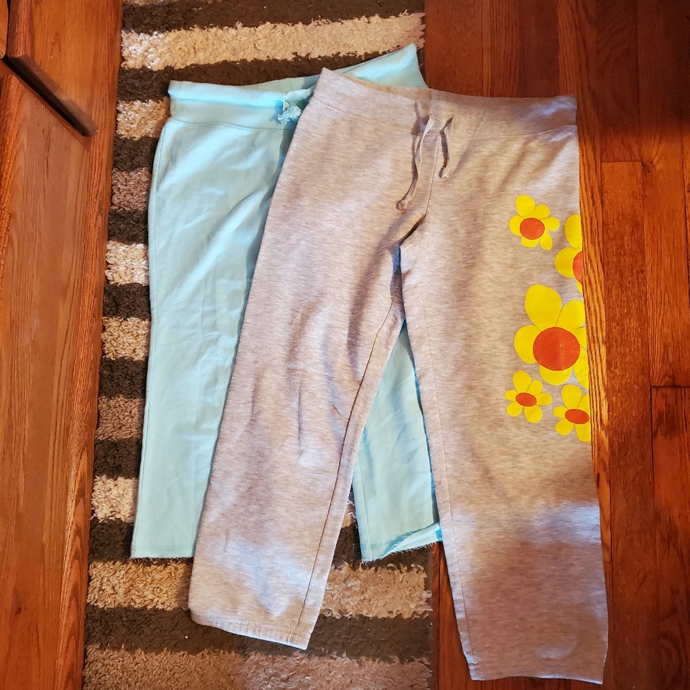 Two Junior Capri Joggers